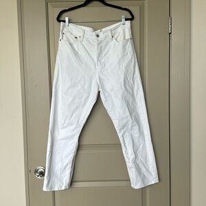 Levi’s Wedgie White Denim